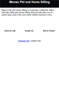 Mobile Screenshot of meowspetsitting.com
