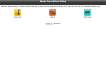 Tablet Screenshot of meowspetsitting.com